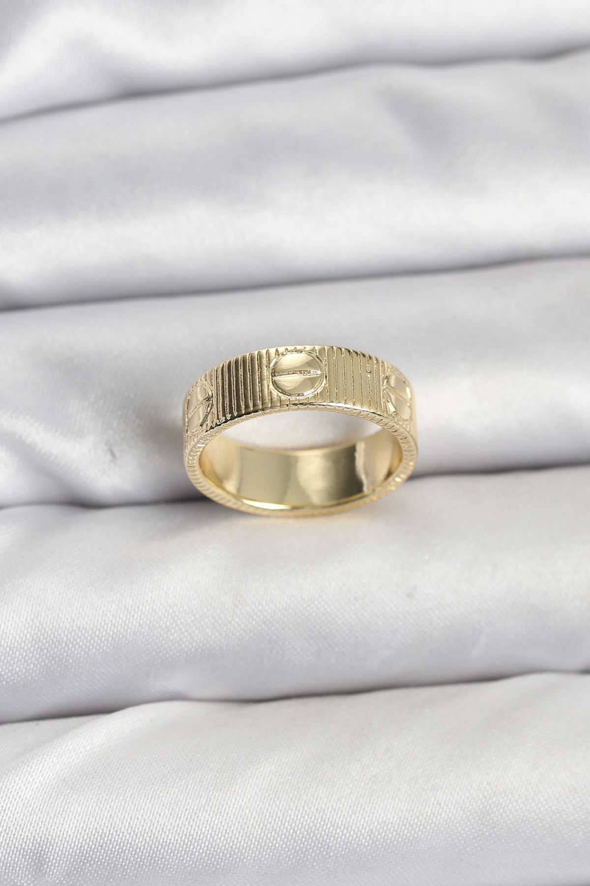 Gold Renk Model Kadın Yüzük 5886 1 Gold Renk Model Kadın Yüzük 5886
