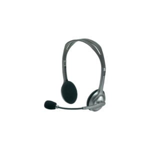 LOGITECH H110, 981-000271, 3,5mm Jac, Çağrı Merkezi, Ofis, Toplantı, Konuşmacı Tipi, Microfonlu Kulaklık(1923)