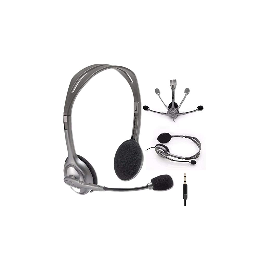 LOGITECH H110, 981-000271, 3,5mm Jac, Çağrı Merkezi, Ofis, Toplantı, Konuşmacı Tipi, Microfonlu Kulaklık(1923) 2 LOGITECH H110, 981-000271, 3,5mm Jac, Çağrı Merkezi, Ofis, Toplantı, Konuşmacı Tipi, Microfonlu Kulaklık(1923) - Görsel 2