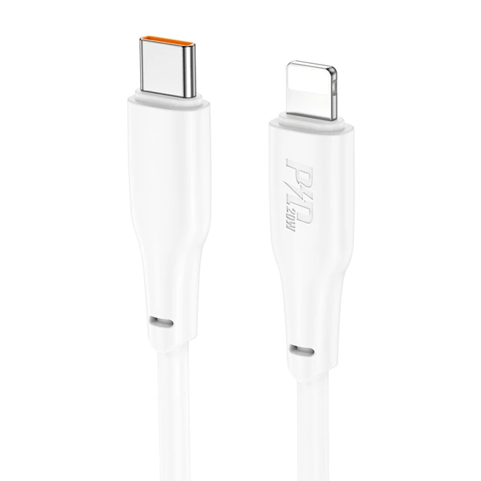HOCO X93 Force 20W Type-C to iPhone Lightning-C Ultra Hızlı Şarj ve Data Kablosu-(5775) 2 HOCO X93 Force 20W Type-C to iPhone Lightning-C Ultra Hızlı Şarj ve Data Kablosu-(5775) - Görsel 2