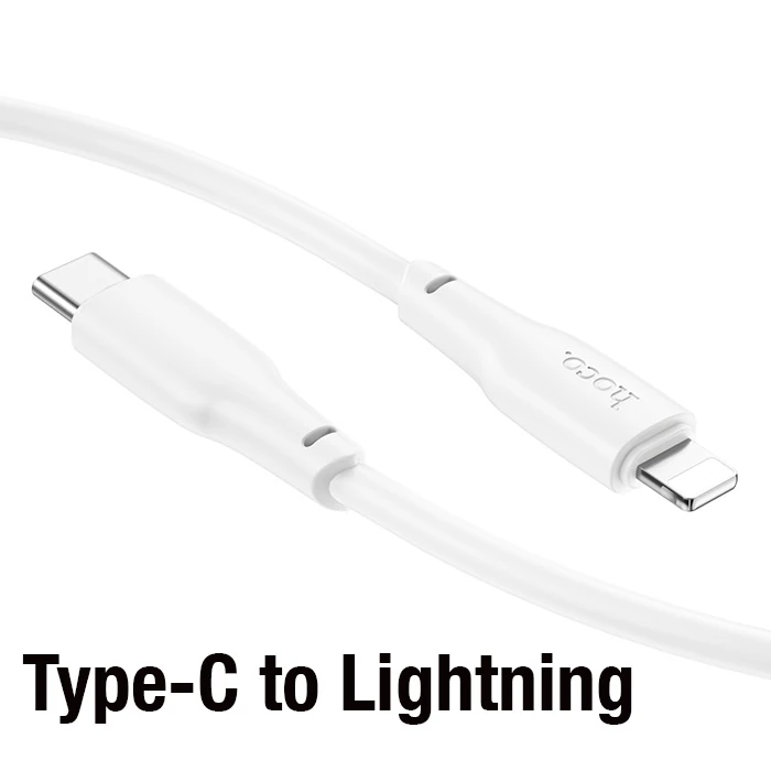 HOCO X93 Force 20W Type-C to iPhone Lightning-C Ultra Hızlı Şarj ve Data Kablosu-(5775) 3 HOCO X93 Force 20W Type-C to iPhone Lightning-C Ultra Hızlı Şarj ve Data Kablosu-(5775) - Görsel 3
