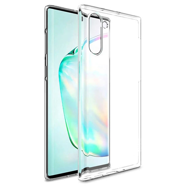 Ally Samsung Galaxy Note 10 Ultra Slim Fit Şeffaf Silikon Kılıf 1 Ally Samsung Galaxy Note 10 Ultra Slim Fit Şeffaf Silikon Kılıf