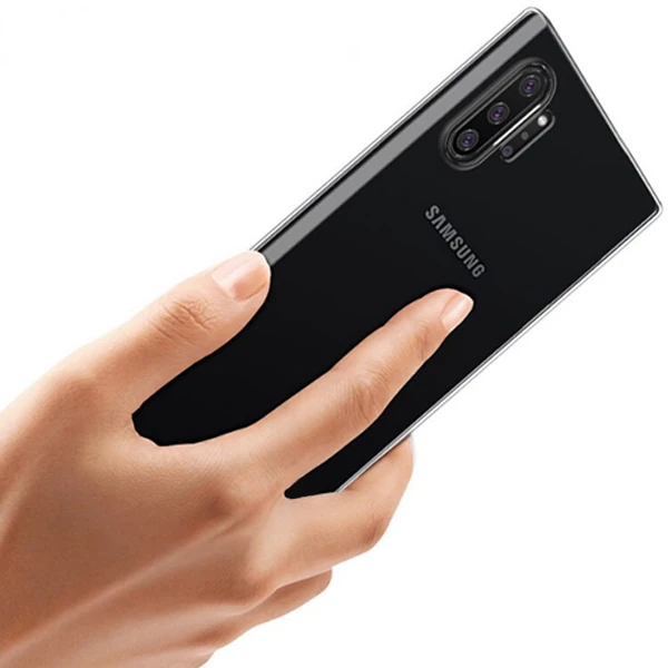 Ally Samsung Galaxy Note 10 Ultra Slim Fit Şeffaf Silikon Kılıf 3 Ally Samsung Galaxy Note 10 Ultra Slim Fit Şeffaf Silikon Kılıf - Görsel 3