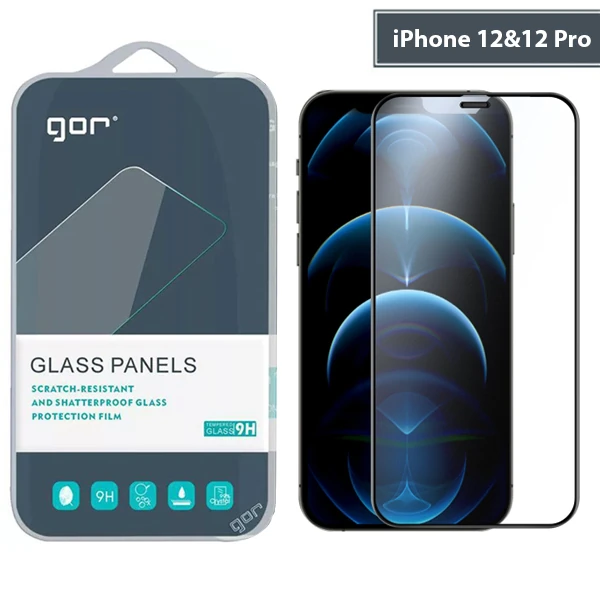 GOR iPhone 12-12 Pro 6.1 9D Hardening Tempered Full Cam Ekran Koruyucu 1 GOR iPhone 12-12 Pro 6.1 9D Hardening Tempered Full Cam Ekran Koruyucu