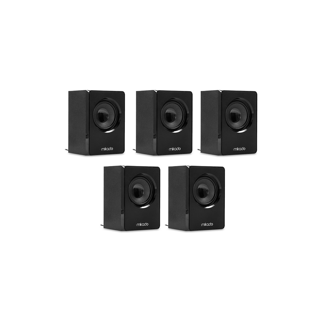 MIKADO MD-505, 70W, 5+1, Masaüstü, FM/BT/SD/USB, Siyah Kasa, Speaker(1923) 3 MIKADO MD-505, 70W, 5+1, Masaüstü, FM/BT/SD/USB, Siyah Kasa, Speaker(1923) - Görsel 3