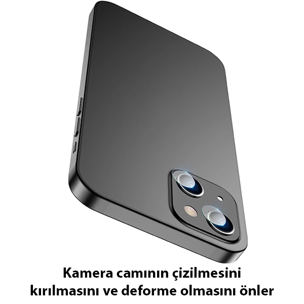 ALLY İPhone 13-13 Mini Tempered Glass Cam Kamera Koruyucu 3 ALLY İPhone 13-13 Mini Tempered Glass Cam Kamera Koruyucu - Görsel 3