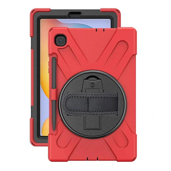 Galaxy Tab S6 Lite P610/P615/ P617 Kılıf Kalem Yerli 3 Katmanlı Standlı Zırh Kılıf/Shockproof-(5775) 2 Galaxy Tab S6 Lite P610/P615/ P617 Kılıf Kalem Yerli 3 Katmanlı Standlı Zırh Kılıf/Shockproof-(5775) - Görsel 2