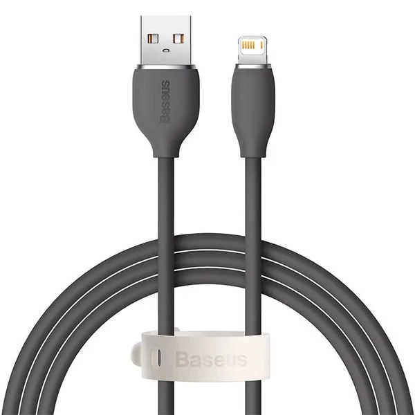 Baseus Jelly Liquid USB to iPhone Lightning 2.4A Hızlı Şarj Kablosu 1.2m-(5775) 1 Baseus Jelly Liquid USB to iPhone Lightning 2.4A Hızlı Şarj Kablosu 1.2m-(5775)