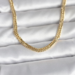 CM 14K Gold Renk Zincir Model 45 cm Kadın Kolye 5886