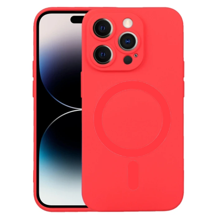 ALLY iPhone 14 Pro 6.1inç Liquid Silica Magsafe Uyumlu Silikon Kılıf 2 ALLY iPhone 14 Pro 6.1inç Liquid Silica Magsafe Uyumlu Silikon Kılıf - Görsel 2