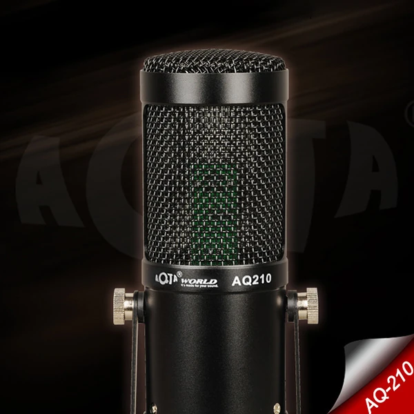 AQ210 Condenser Stüdyo Profesyonel Kayıt ve Yayın Mikrofonu Studio-(5775) 2 AQ210 Condenser Stüdyo Profesyonel Kayıt ve Yayın Mikrofonu Studio-(5775) - Görsel 2