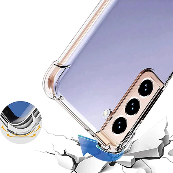 SM Galaxy S21 - S30 Anti-Drop Shockproof Darbe Emici Silikon Kılıf 3 SM Galaxy S21 - S30 Anti-Drop Shockproof Darbe Emici Silikon Kılıf - Görsel 3