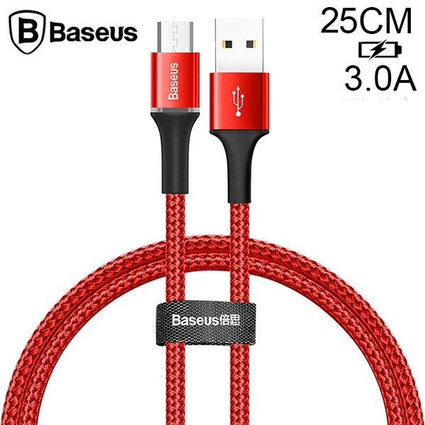 Baseus halo Mikro Usb 3A Hızlı Şarj 0.25CM Kısa Power Bank için Şarj Kablosu-(5775) 1 Baseus halo Mikro Usb 3A Hızlı Şarj 0.25CM Kısa Power Bank için Şarj Kablosu-(5775)