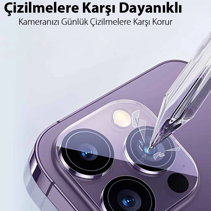 Ally iPhone 15 Pro-15 Pro Max Premium Kamera Lens Koruma Camı 3 Ally iPhone 15 Pro-15 Pro Max Premium Kamera Lens Koruma Camı - Görsel 3
