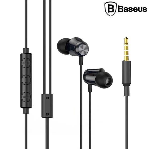Baseus Encok H13 3.5mm Jack Mikrofonlu Kulak İçi Kulaklık Auriculares Fone De Ouvido-(5775) 2 Baseus Encok H13 3.5mm Jack Mikrofonlu Kulak İçi Kulaklık Auriculares Fone De Ouvido-(5775) - Görsel 2