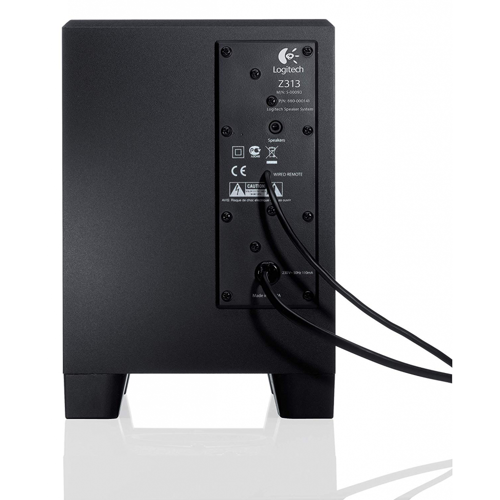 LOGITECH 980-000413, Z313, 25W, 2+1, Subwooferlı, Ses Sistemi (Siyah)(1923) 3 LOGITECH 980-000413, Z313, 25W, 2+1, Subwooferlı, Ses Sistemi (Siyah)(1923) - Görsel 3
