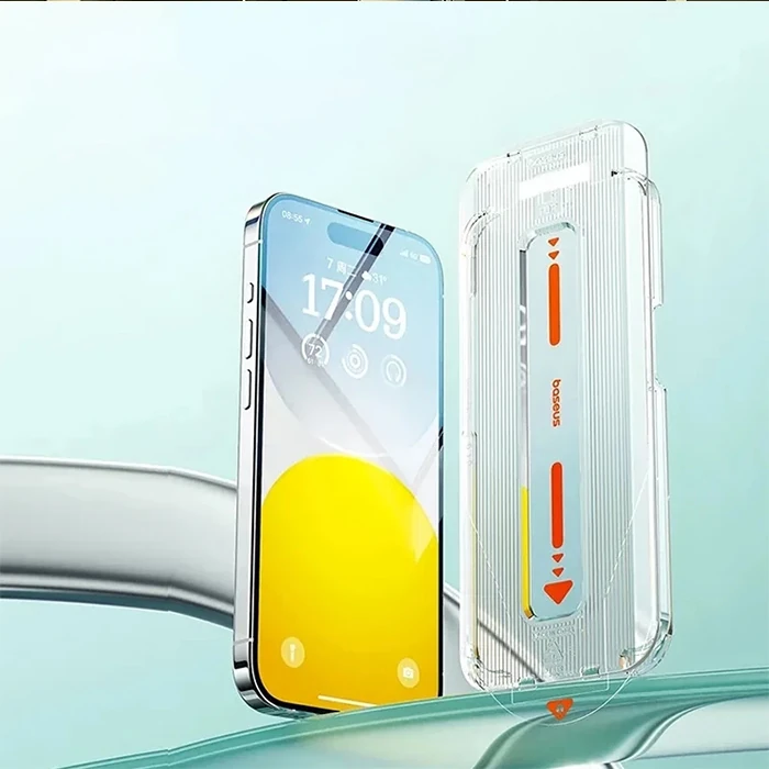 Baseus Crystal iPhone 15 Plus Full Koruma Eye-Protection Tempered Cam Ekran Koruyucu 1 Baseus Crystal iPhone 15 Plus Full Koruma Eye-Protection Tempered Cam Ekran Koruyucu