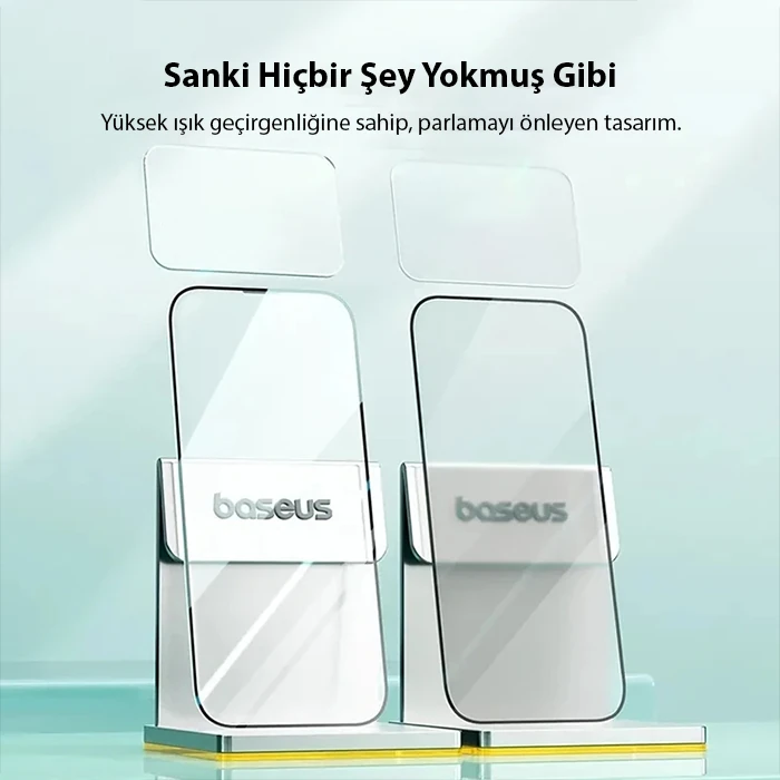 Baseus Crystal iPhone 15 Plus Full Koruma Eye-Protection Tempered Cam Ekran Koruyucu 4 Baseus Crystal iPhone 15 Plus Full Koruma Eye-Protection Tempered Cam Ekran Koruyucu - Görsel 4