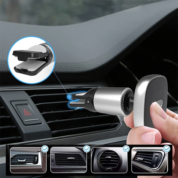 Floveme Güçlü Mıknatıslı 360 Döner Universal Araç Havalandırma Telefon Tutucu-(5775) 3 Floveme Güçlü Mıknatıslı 360 Döner Universal Araç Havalandırma Telefon Tutucu-(5775) - Görsel 3