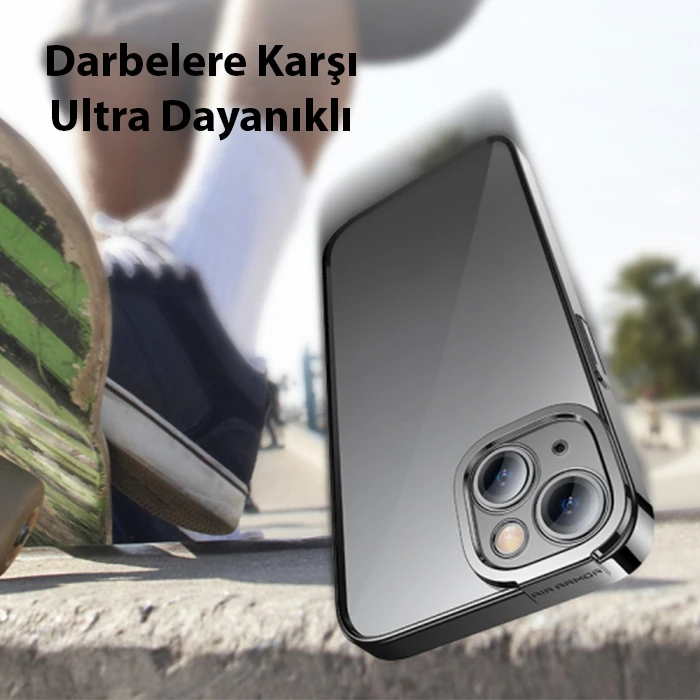 Baseus Glitter iPhone 14 6.1 Renkli Kenar Silikon Kılıf + Tempered Ekran Koruyucu Set 4 Baseus Glitter iPhone 14 6.1 Renkli Kenar Silikon Kılıf + Tempered Ekran Koruyucu Set - Görsel 4