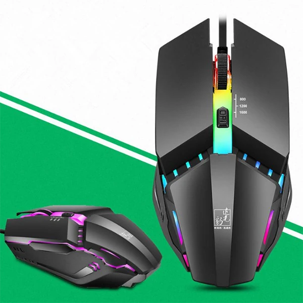 ALLY K3 Işıklı Kablolu Oyuncu- Gaming Mouse-(5775) 1 ALLY K3 Işıklı Kablolu Oyuncu- Gaming Mouse-(5775)