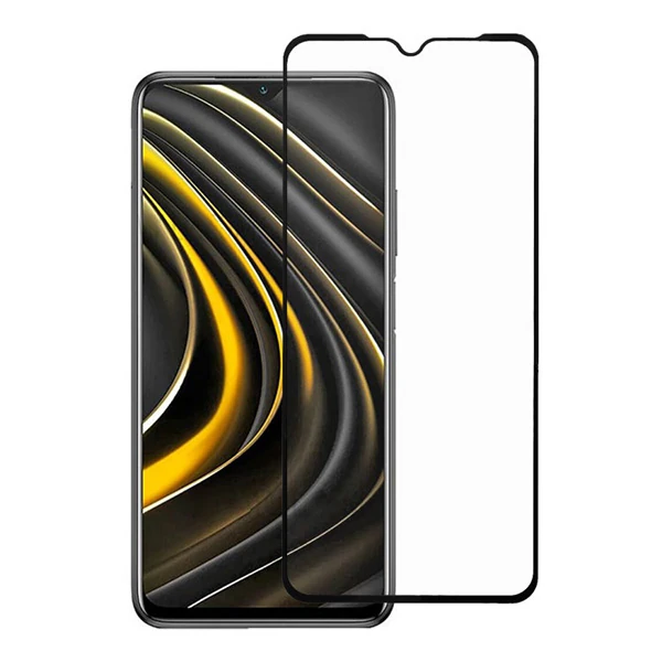 Xiaomi POCO M3 Full Glue Tempered Full Cam Ekran Koruyucu 1 Xiaomi POCO M3 Full Glue Tempered Full Cam Ekran Koruyucu