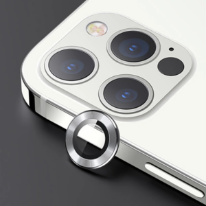 Haydiburaya 87 USAMS İphone 12 Pro Max 3D Metal Çerçeveli Kamera Lens Koruyucu