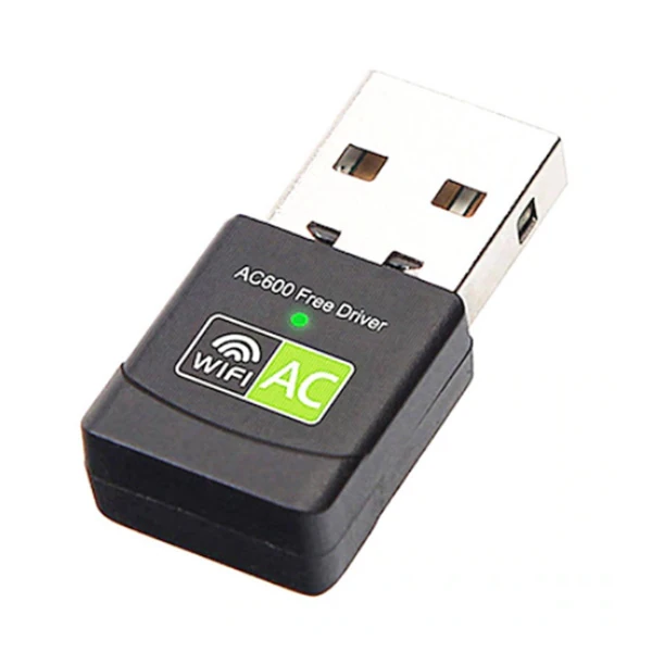 ALLY Çift Bant 600 Mbps 2.4 GHz +5 GHz USB Kablosuz Wifi Adaptör 1 ALLY Çift Bant 600 Mbps 2.4 GHz +5 GHz USB Kablosuz Wifi Adaptör