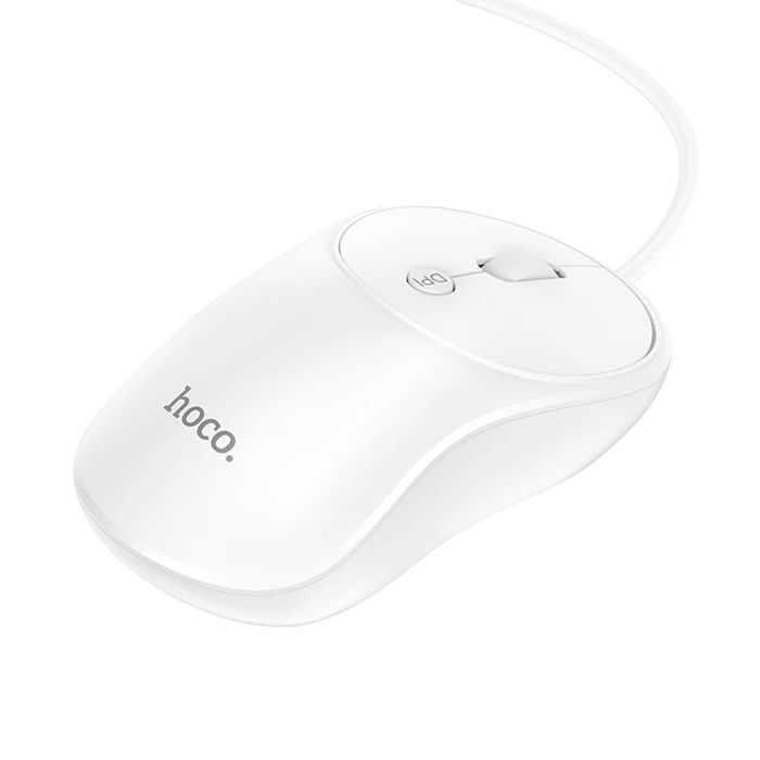 HOCO GM13 Bussines 1600DPI 4D Yüksek Hassasiyet Kablolu Optik Mouse 4 HOCO GM13 Bussines 1600DPI 4D Yüksek Hassasiyet Kablolu Optik Mouse - Görsel 4