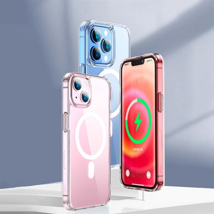 ALLY iPhone 13 Pro Max Magsafe Uyumlu Manyetik Kılıf Silikon Kılıf 2 ALLY iPhone 13 Pro Max Magsafe Uyumlu Manyetik Kılıf Silikon Kılıf - Görsel 2