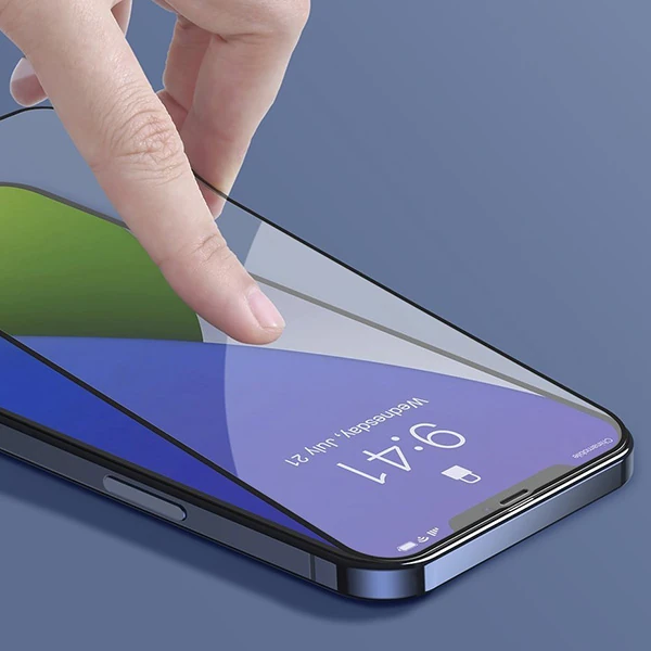 Baseus İPhone 12 Pro Max 6.7 0.3MM 3D Full Tempered Cam Ekran Koruyucu 2Adet Set 4 Baseus İPhone 12 Pro Max 6.7 0.3MM 3D Full Tempered Cam Ekran Koruyucu 2Adet Set - Görsel 4
