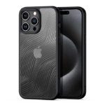 Dux Ducis iPhone 15 Pro Aimo Series Premium Buzlu Sert PC-TPU Kılıf-(5775)