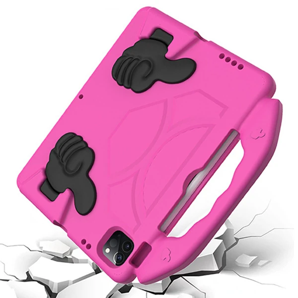 Ally İPAD PRO 11 (2021-2020-2018) Air 4. Nesil 10.9 Kılıf Eva Çocuk Shockproof Standlı Taşınabilir-(5775) 4 Ally İPAD PRO 11 (2021-2020-2018) Air 4. Nesil 10.9 Kılıf Eva Çocuk Shockproof Standlı Taşınabilir-(5775) - Görsel 4