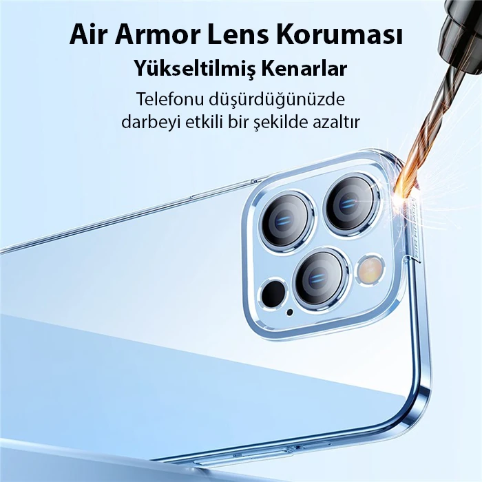 Baseus Crystal iPhone 14 Pro 6.1 Ultra-Thin Silikon Kılıf + Tempered Ekran Koruyucu Set-(5775) 3 Baseus Crystal iPhone 14 Pro 6.1 Ultra-Thin Silikon Kılıf + Tempered Ekran Koruyucu Set-(5775) - Görsel 3