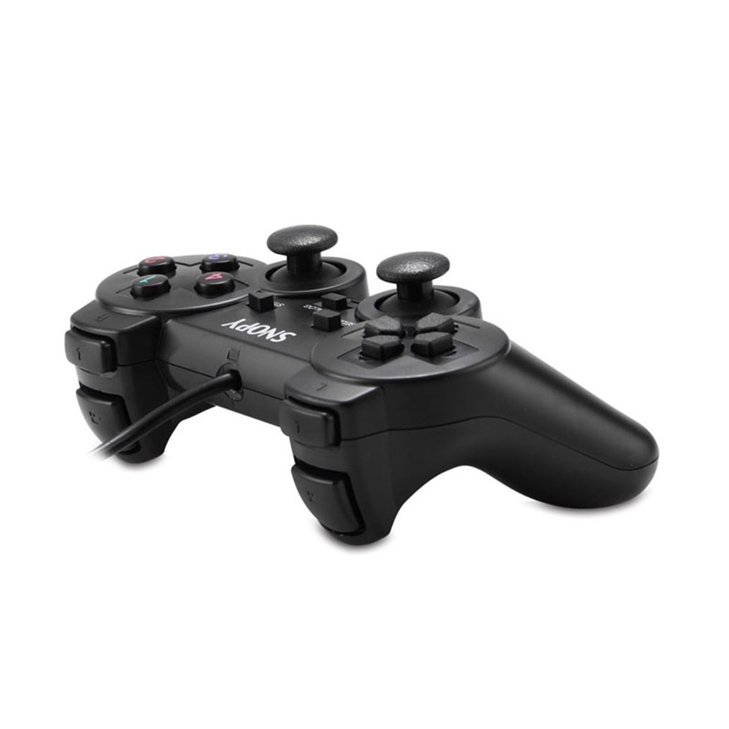 SNOPY SG-401, USB/PC/PS3, 1.8mt Kablolu, Çift Titreşimli, GAMEPAD(1923) 2 SNOPY SG-401, USB/PC/PS3, 1.8mt Kablolu, Çift Titreşimli, GAMEPAD(1923) - Görsel 2