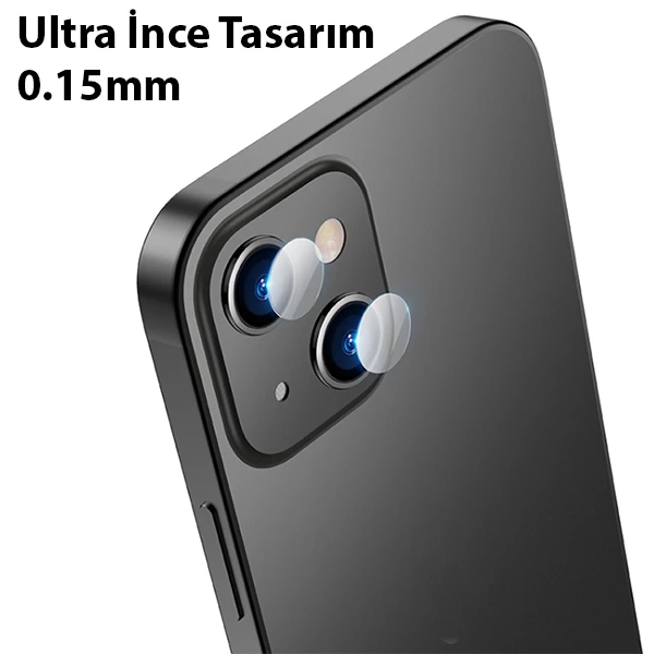 ALLY İPhone 14 Tempered Glass Cam Kamera Koruyucu 2 ALLY İPhone 14 Tempered Glass Cam Kamera Koruyucu - Görsel 2
