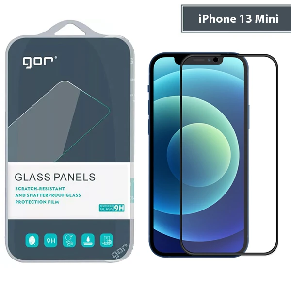 GOR iPhone 13 Mini 5.4 9D Hardening Tempered Full Cam Ekran Koruyucu 1 GOR iPhone 13 Mini 5.4 9D Hardening Tempered Full Cam Ekran Koruyucu
