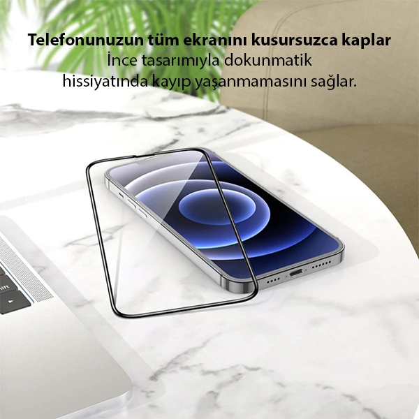 GOR iPhone 13 Mini 5.4 9D Hardening Tempered Full Cam Ekran Koruyucu 2 GOR iPhone 13 Mini 5.4 9D Hardening Tempered Full Cam Ekran Koruyucu - Görsel 2