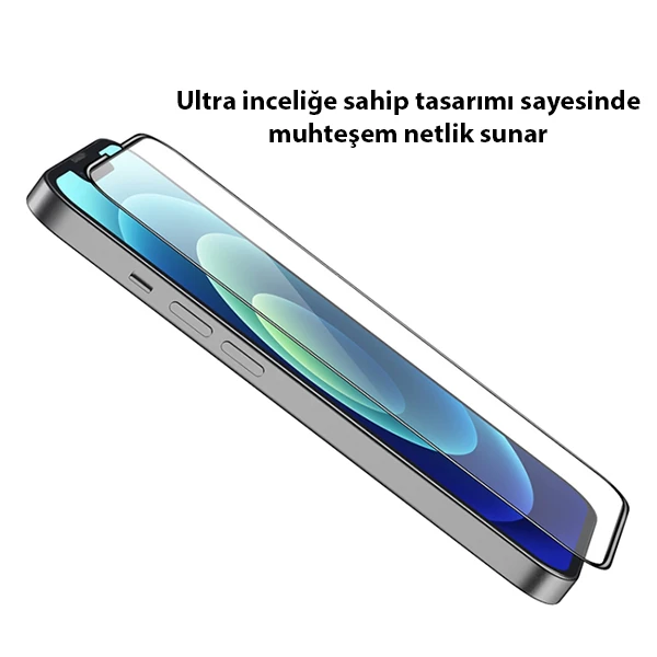 GOR iPhone 13 Mini 5.4 9D Hardening Tempered Full Cam Ekran Koruyucu 3 GOR iPhone 13 Mini 5.4 9D Hardening Tempered Full Cam Ekran Koruyucu - Görsel 3