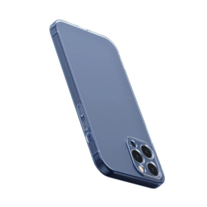 Haydiburaya 83 Baseus Simple Case İPhone 12 Pro Max 6.7 İnce Şeffaf Silikon Kılıf-(5775)