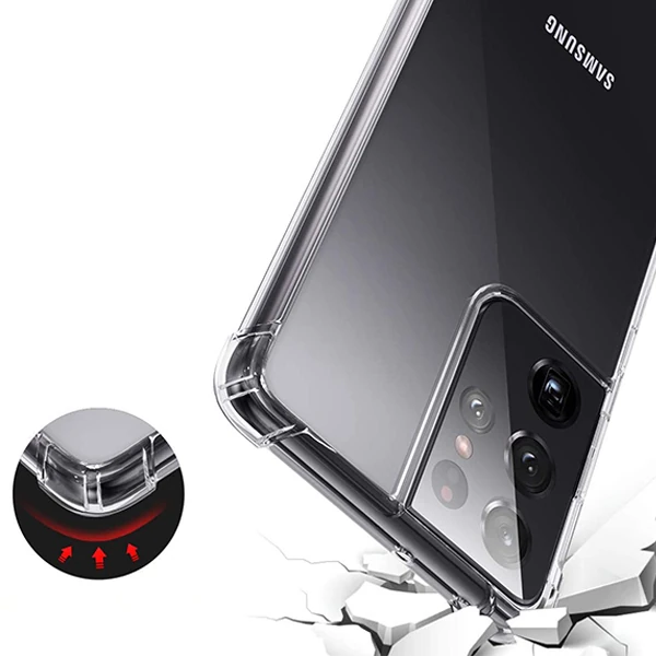 SM Galaxy S21 Ultra - S30 Ultra Shockproof Darbe Emici Silikon Kılıf 2 SM Galaxy S21 Ultra - S30 Ultra Shockproof Darbe Emici Silikon Kılıf - Görsel 2
