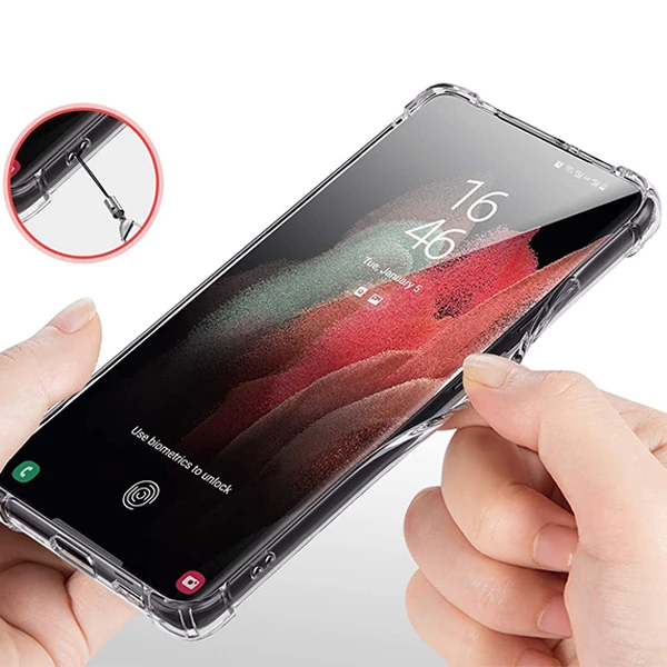 SM Galaxy S21 Ultra - S30 Ultra Shockproof Darbe Emici Silikon Kılıf 4 SM Galaxy S21 Ultra - S30 Ultra Shockproof Darbe Emici Silikon Kılıf - Görsel 4