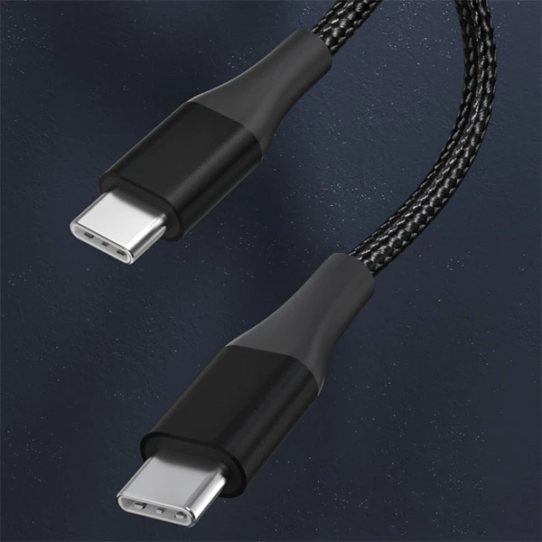ALLY PD 100W 5A Hızlı Şarj Usb Type-C Kablo 1Metre Kevlar Kablo-(5775) 2 ALLY PD 100W 5A Hızlı Şarj Usb Type-C Kablo 1Metre Kevlar Kablo-(5775) - Görsel 2