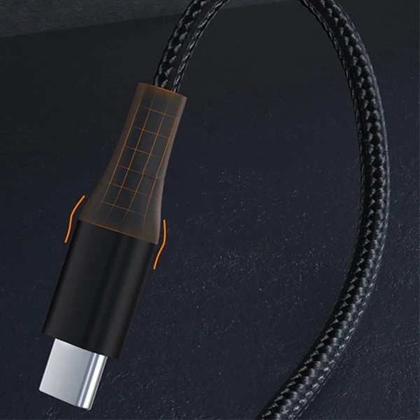 ALLY PD 100W 5A Hızlı Şarj Usb Type-C Kablo 1Metre Kevlar Kablo-(5775) 4 ALLY PD 100W 5A Hızlı Şarj Usb Type-C Kablo 1Metre Kevlar Kablo-(5775) - Görsel 4