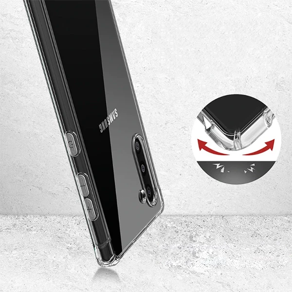 Sm Galaxy Note 10 Anti-Drop Darbe Emici Silikon Kılıf 4 Sm Galaxy Note 10 Anti-Drop Darbe Emici Silikon Kılıf - Görsel 4