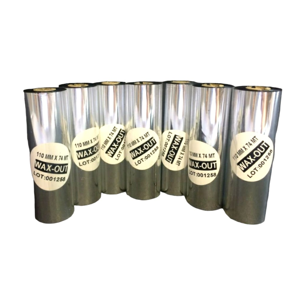 PG Ribon Wax 110mm x 74m (10lu Paket)(1923) 1 PG Ribon Wax 110mm x 74m (10lu Paket)(1923)