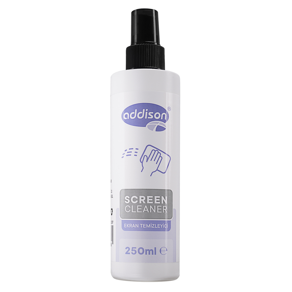 ADDISON 300871, Ekran Temizleyici Sprey 250ml. Microfiber Bez ile Birlikte(1923) 4 ADDISON 300871, Ekran Temizleyici Sprey 250ml. Microfiber Bez ile Birlikte(1923) - Görsel 4
