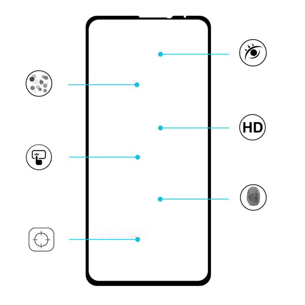 Xiaomi Mi Mix 3 Full Glue Full Kaplama Tempered Cam Ekran Koruyucu 3 Xiaomi Mi Mix 3 Full Glue Full Kaplama Tempered Cam Ekran Koruyucu - Görsel 3