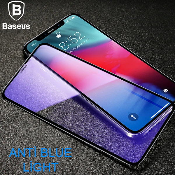 Baseus İphone 11 Pro 0.3mm Rigid Edge Anti Blue Light Kırılmaz Cam Koruyucu 1 Baseus İphone 11 Pro 0.3mm Rigid Edge Anti Blue Light Kırılmaz Cam Koruyucu