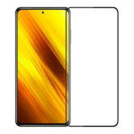 Xiaomi POCO X3 Full Glue Tempered Full Cam Ekran Koruyucu-(5775)